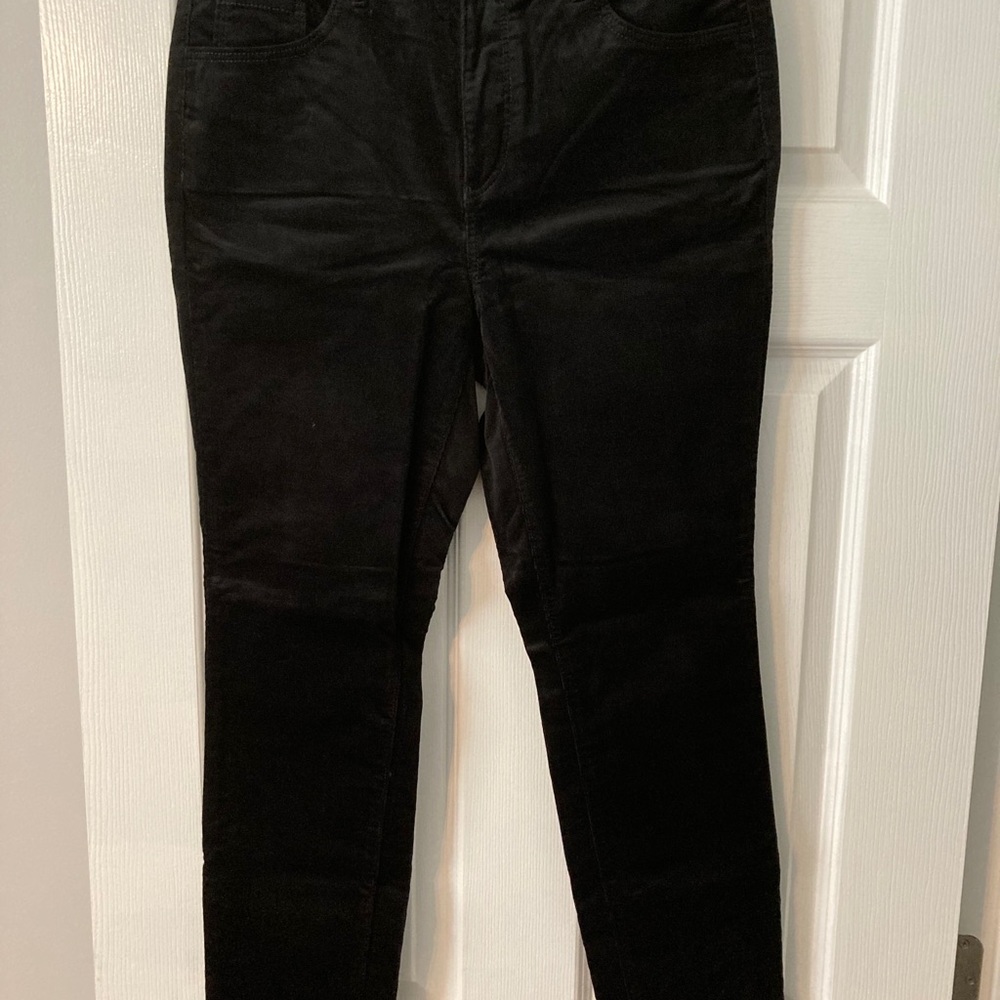 Loft curvy high waist skinny corduroy pants